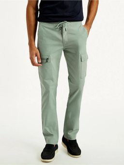 Levi's - Mens Green Slim Fit Cargo Trousers