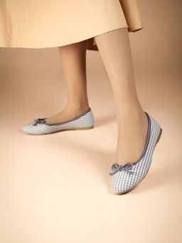 Theater - Women Swans Check Lilac Ballerina