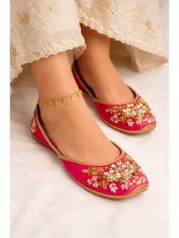 SCENTRA - Women's Comfort Juttis - Pink