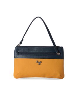 Baggit - Women's Fern G Large Size Shoulder Bag - Yellow+Navy