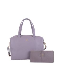 Baggit - Women's Lavender Medium Shoulder Bag with Pouch (Set of 2)