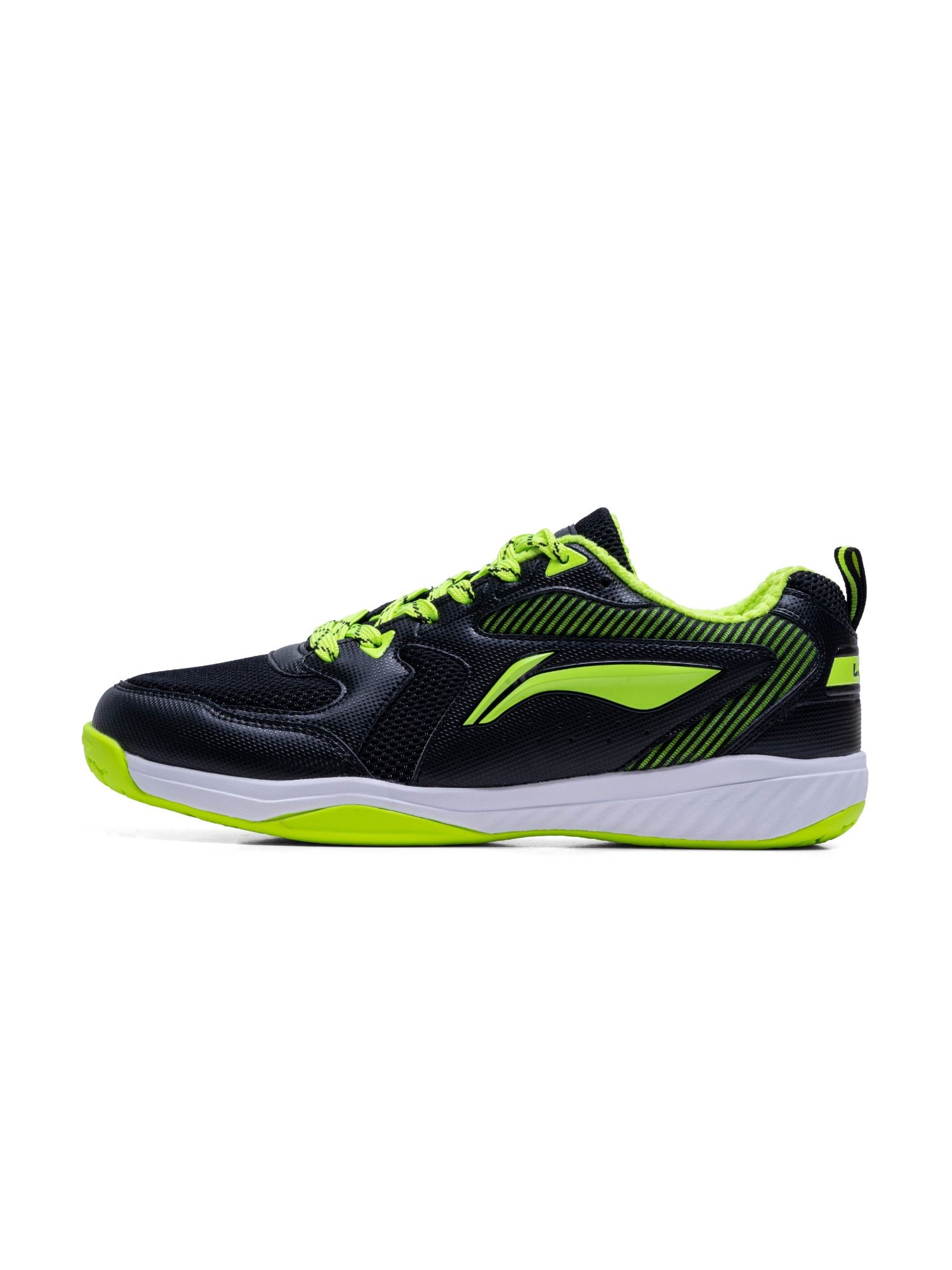 Buy Li-Ning Ultra Iv Non-marking Cushion Badminton Shoe (black, Lime,  Unisex) Online