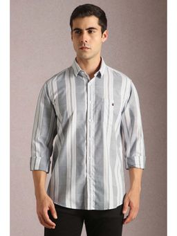 Louis Philippe - Multi-Color Stripes Slim Fit Shirt