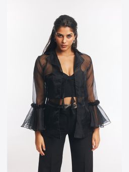 Gatsby Collection - Bella Organza Black Jacket