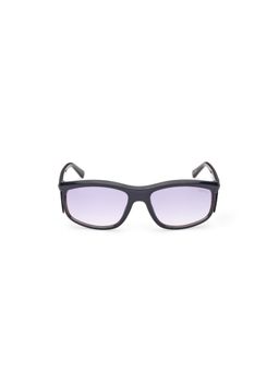 Guess - Men UV Protected Full Rim Purple Lens Rectangle Sunglasses (57)