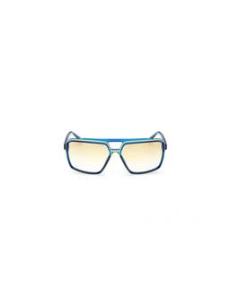 Guess - Men UV Protected Full Rim Brown Lens Square Sunglasses (61)