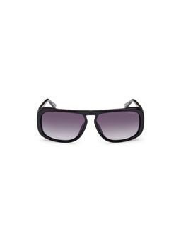 Guess - Men UV Protected Full Rim Grey Lens Rectangle Sunglasses (62)