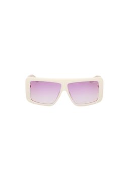 Guess - Women UV Protected Full Rim Purple Lens Square Sunglasses (60)