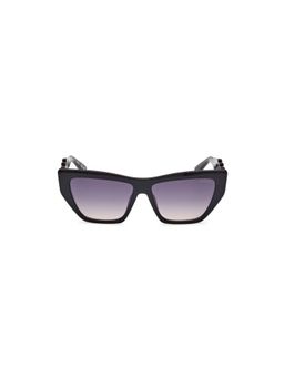 Guess - Women UV Protected Full Rim Grey Lens Cat Eye Sunglasses (54)