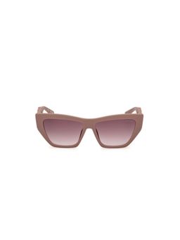 Guess - Women UV Protected Full Rim Brown Lens Cat Eye Sunglasses (54)