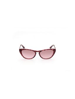 Guess - Women UV Protected Full Rim Pink Lens Cat Eye Sunglasses (55)