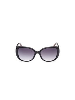 Guess - Women UV Protected Full Rim Grey Lens Square Sunglasses (56)