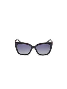 Guess - Women UV Protected Full Rim Grey Lens Square Sunglasses (53)