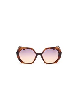 Guess - Women UV Protected Full Rim Multi-Color Lens Irregular Sunglasses (54)