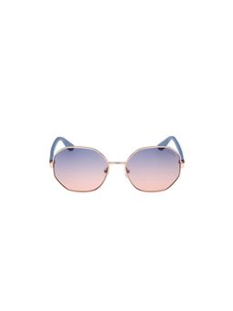 Guess - Women UV Protected Full Rim Multi-Color Lens Irregular Sunglasses (58)