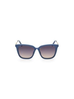 Guess - Women UV Protected Full Rim Grey Lens Square Sunglasses (53)