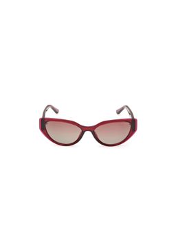 Guess - Women UV Protected Full Rim Brown Lens Cat Eye Sunglasses (52)