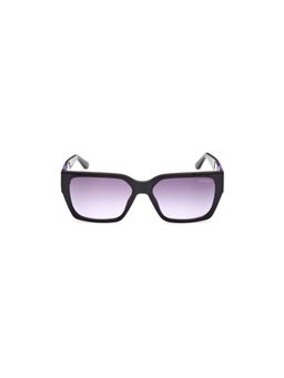 Guess - Women UV Protected Full Rim Purple Lens Square Sunglasses (55)