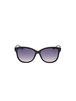 Guess - Women UV Protected Full Rim Grey Lens Oval Sunglasses (58)