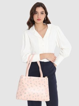 Caprese - Womens Merida Large Pink Printed Handbag