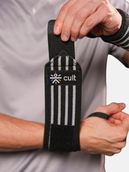 CULT - Unisex Wrist Wrap 19 Inch - Grey