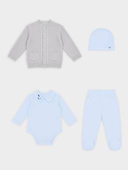 Mi Arcus - Cotton Self Design Clothing Set