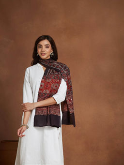 Fabindia - Black Cotton Stole