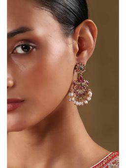 Biba - Women Multi-Color Brass Drop and Danglers