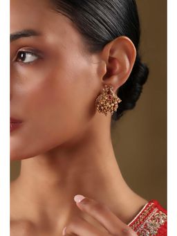 Biba - Women Red Alloy Drop Earrings