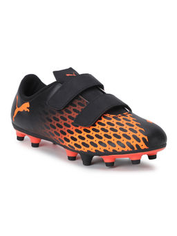 Puma - Spirit Iii Kids Black Football Ground Trainers V Jr Sports Shoes