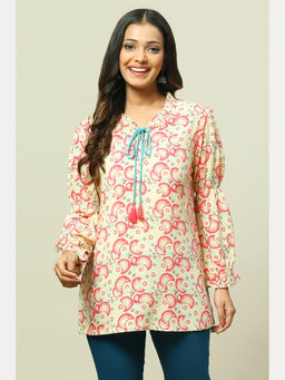 Rangriti - Yellow Viscose Indie Top