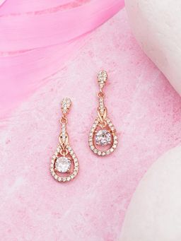 Zavya - 925 Sterling Silver Earrings With Rhodium Plating
