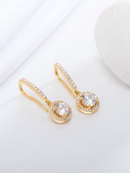 Zavya - 925 Pure Silver Drop Earrings