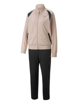 Puma - Classic Tricot Women Pink Tracksuits (Set of 2)