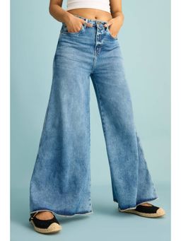 FREAKINS - Old School Flared Denim Jeans