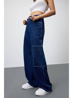 FREAKINS - High Waits Straight Denim Jeans