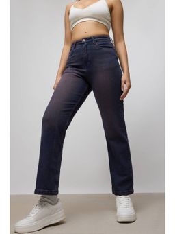 FREAKINS - Women's Black Straight Jeans