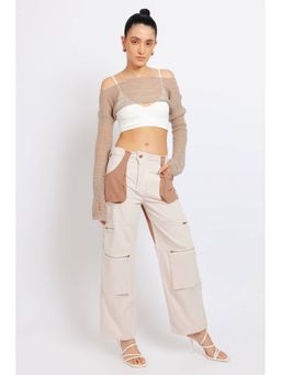 FREAKINS - Monopoly High Waist Cargo Jeans