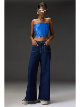 FREAKINS - Raw Indigo Marine Fit Jeans
