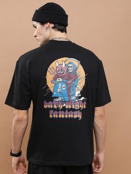 HIGHLANDER - Unisex Graphic Printed T-Shirt-Black