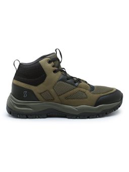 SOLETHREADS - Explorer Olive Solid Men Shoes