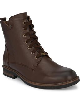 EGOSS - Men Export Surplus Premium Genuine Leather Casual Boots - Brown