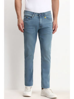 Allen Solly - Men Blue Slim Fit Light Wash Jeans