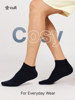 CULT - Men Casual Ankle Length Cotton Socks