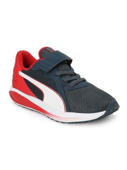 Puma - Twitch Runner Twist Pre School Kids Grey Casual Shoes