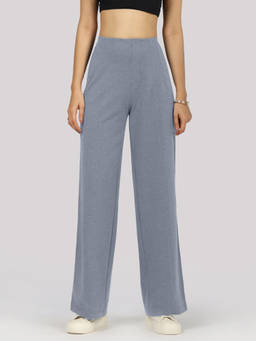 Blissclub - Work-To-Wine Twill Wide Darts Pant for Women-Tall
