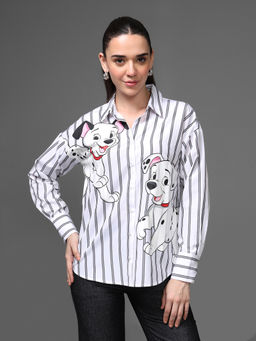 Kazo - Women Black Disney 10Dalmations Shirt