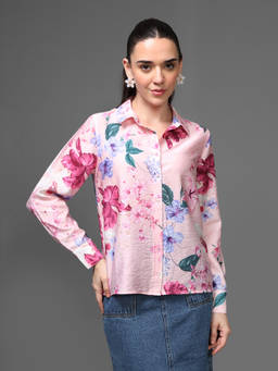 Kazo - Women Pink Lexington Shirt