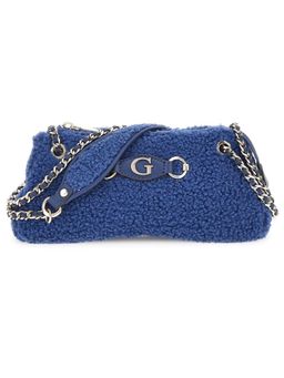 Guess - Sapphire Textured Aslia Top Zip Handbag