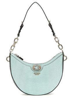 Guess - Blue Marine Textured Orlina Top Zip Handbag